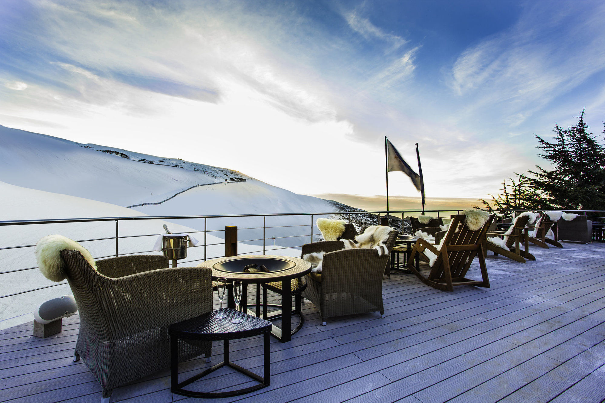 El Lodge, Ski & Spa Sierra Nevada Ristorante foto